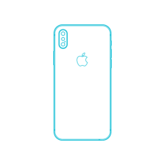 Digital Apple Iphones Apple Iphone Xs 12Th Gen Silhouette Cutting Svg Files, Free Vectors File